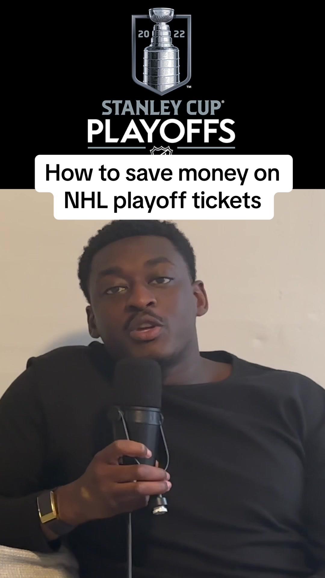 How to save money on NHL playoff tickets #nhl #nhlplayoffs #nhltickets #hockey @TickPick
