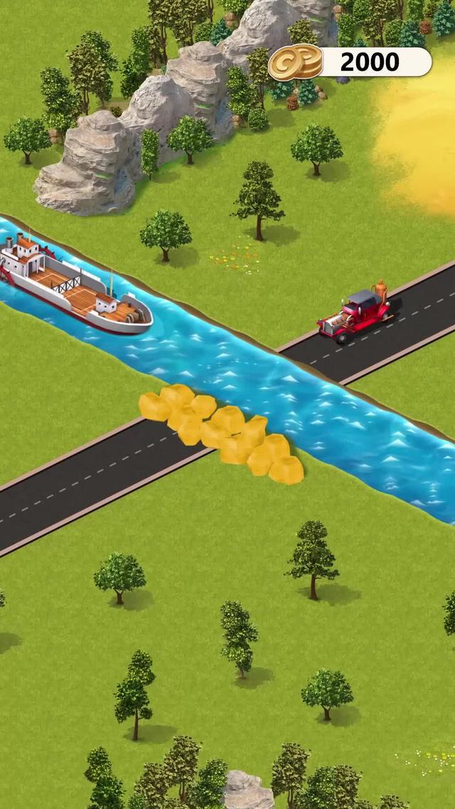 Build spectacular retrofuturistic city and develop it with unique infrastructure.
