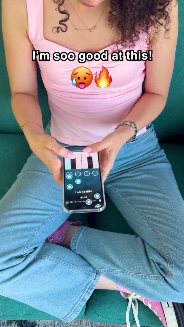 This piano game totally pops!