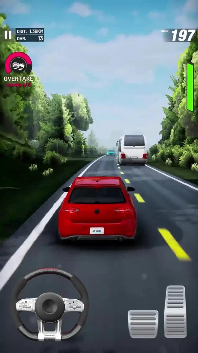 Nothing is better than overtake in the highway!