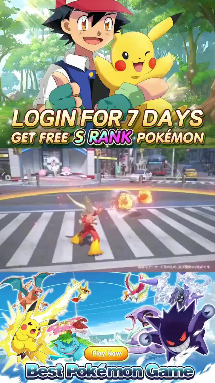 Discover over 500 playable Pokémon Claim free five-star Pokémon!
