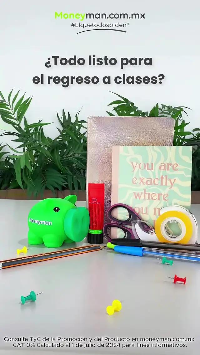 Prepárate para este regreso a clases con Moneyman