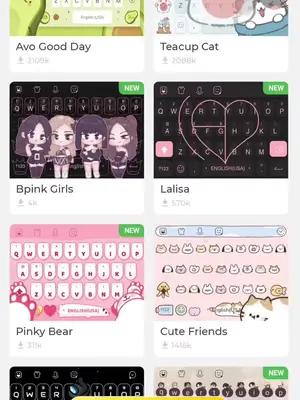 Thousands of keyboard themes for you to choose, easy to get chat treasure