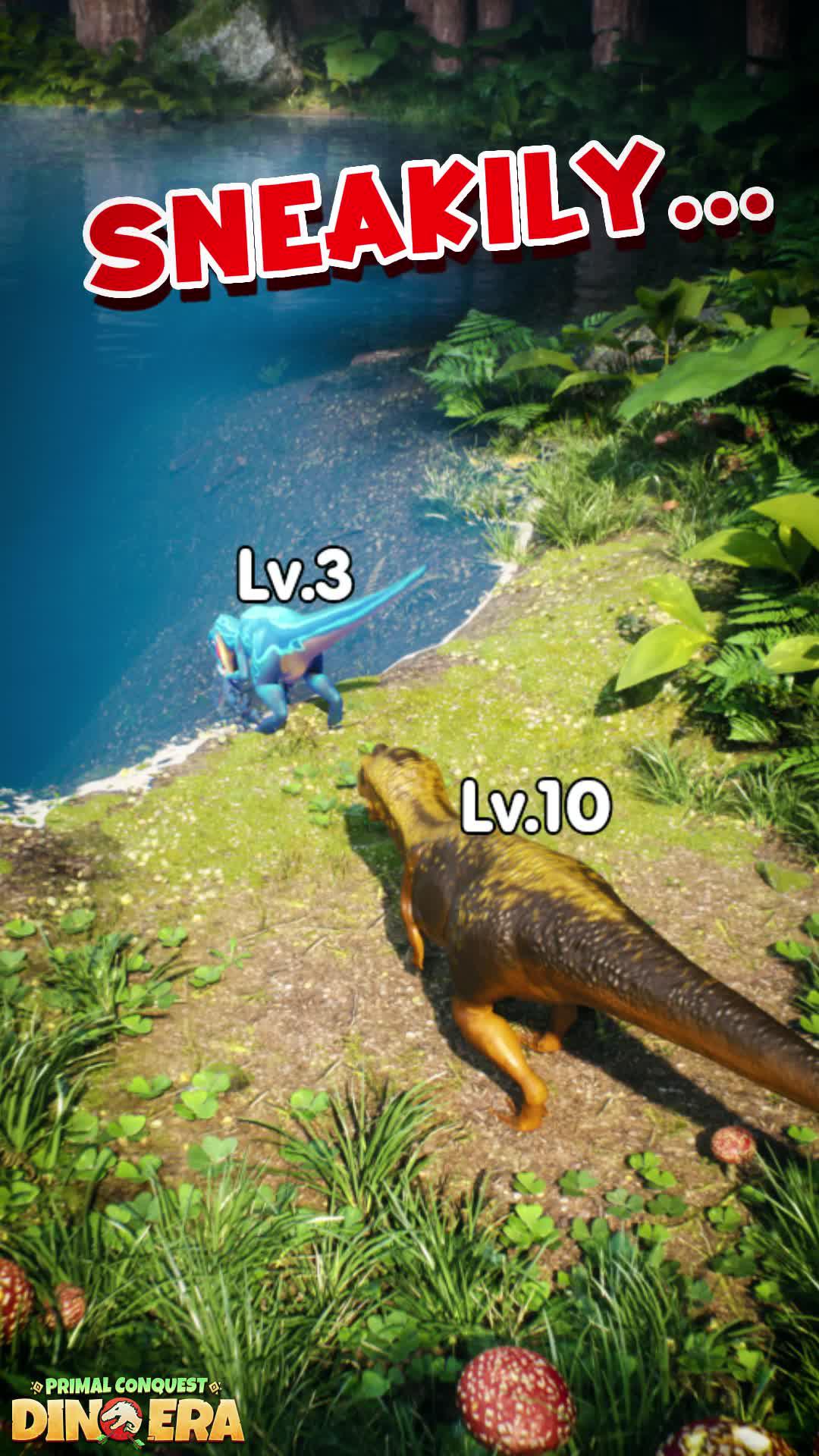 Build your empire of dinosaurs.