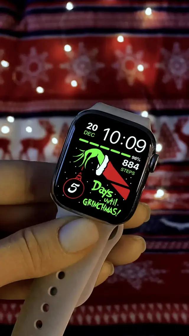 Christmas Countdown Widgets on your Apple Watch