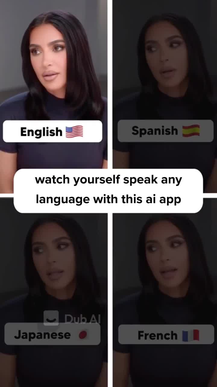 Speak in any language with AI