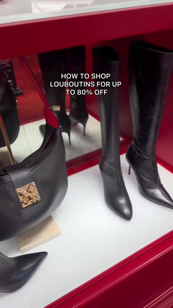 Don't miss out on our next Louboutin sale! Dropping in-app this Friday, April 5th.