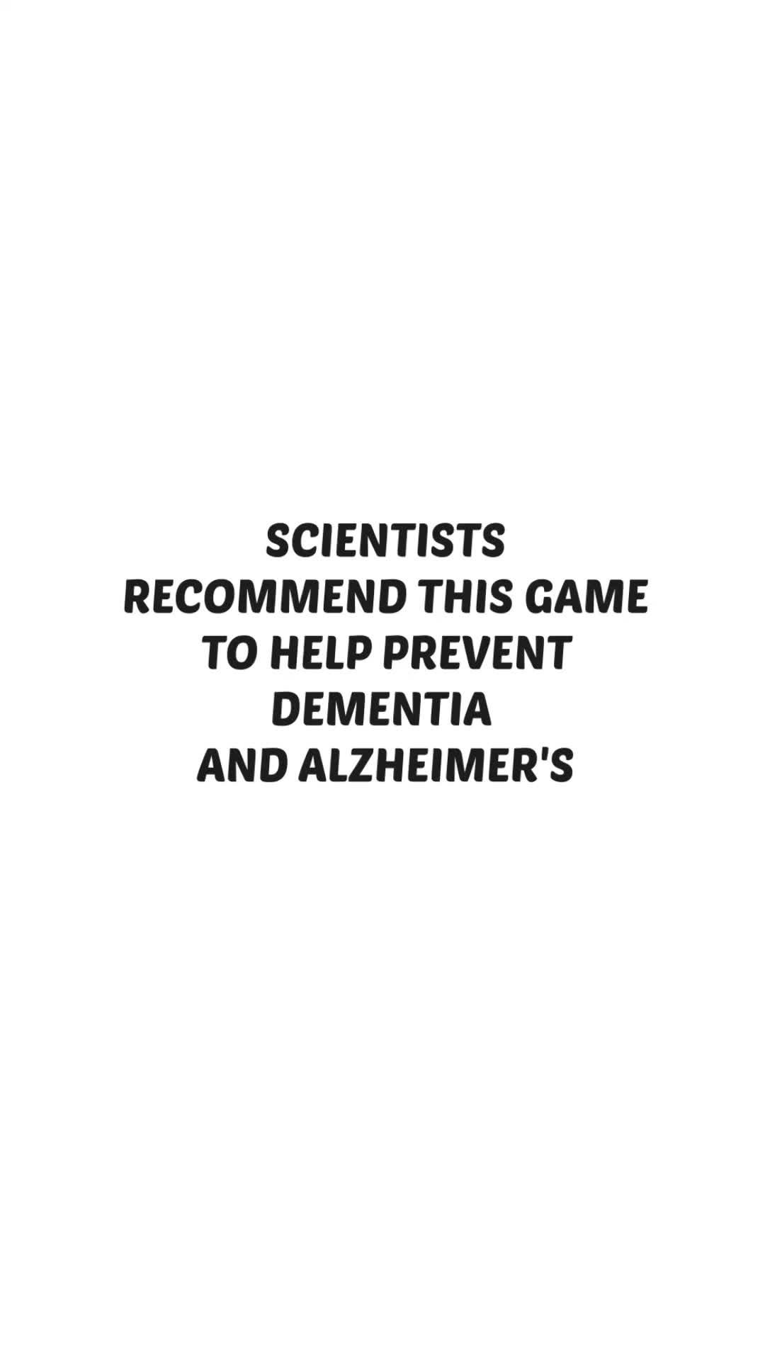 The Ultimate Calming Word Game