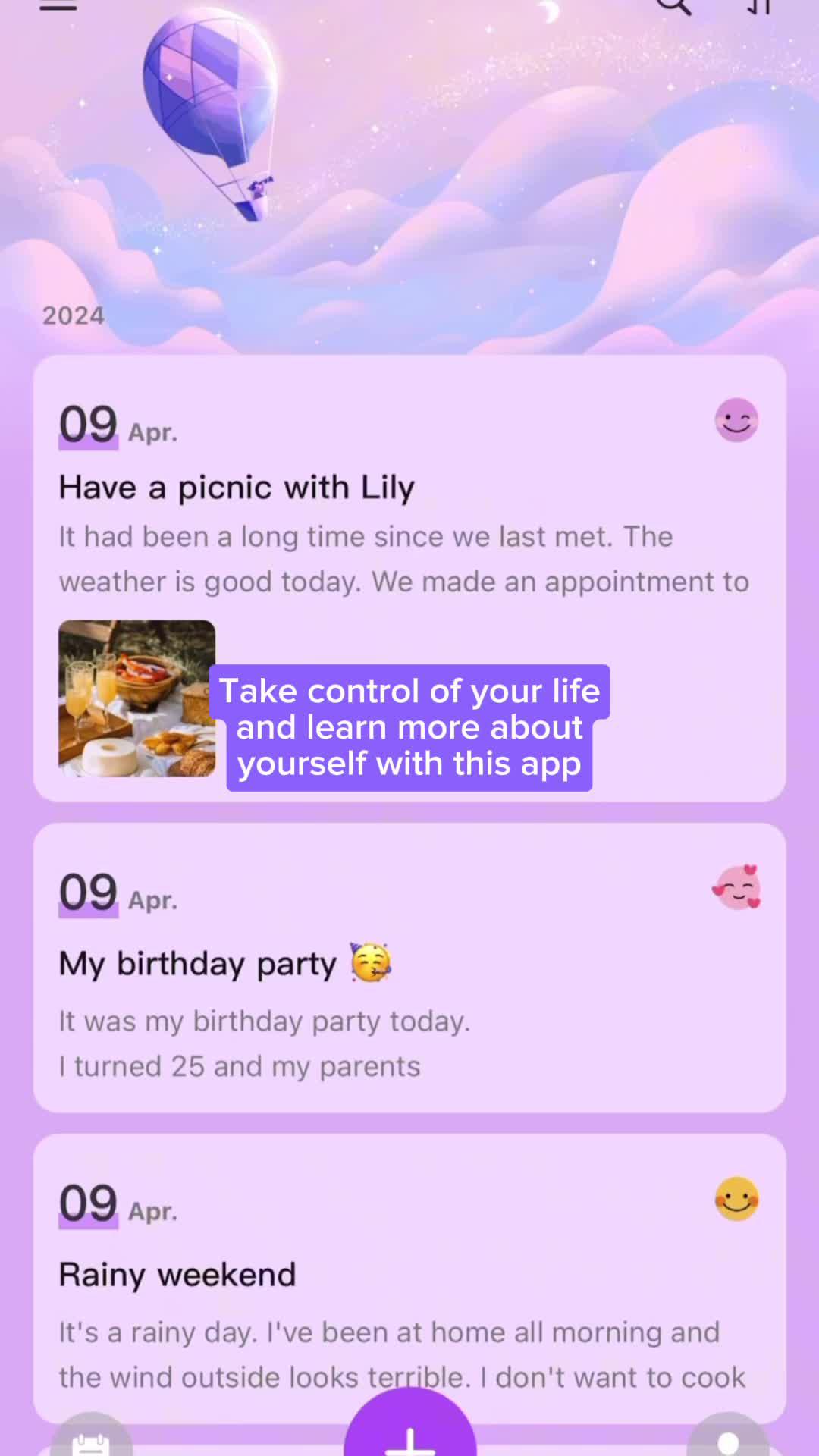 If you're keeping a diary, don't miss this!