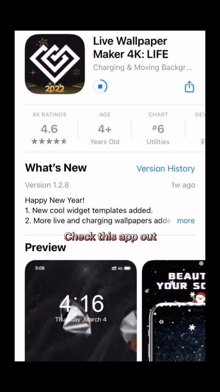 One Tap Change your Wallpaper！