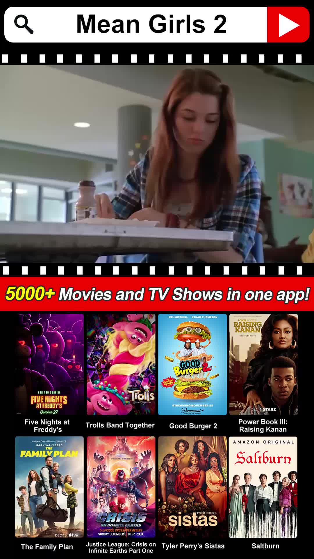 Play popular movies on your phone anytime, anywhere