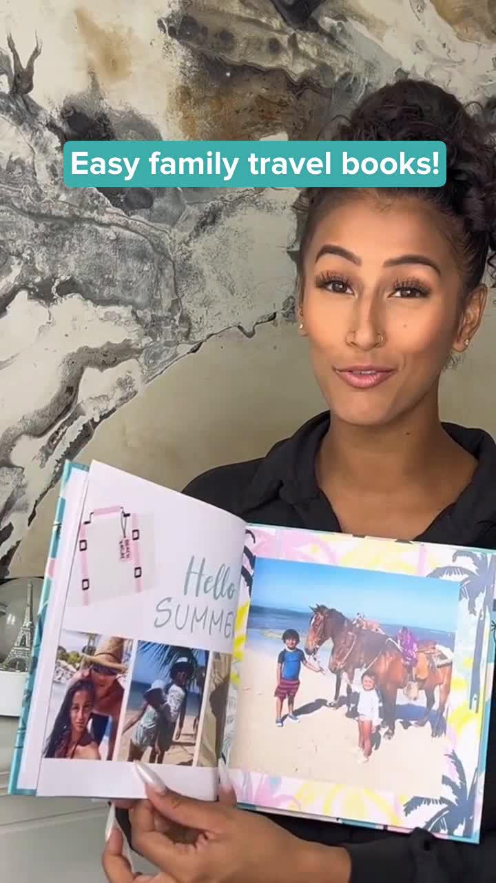 Instant family travel albums!