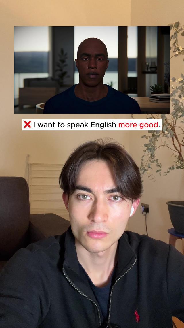 Don't be shy to speak English! Become fluent speaker with AI Tutor!