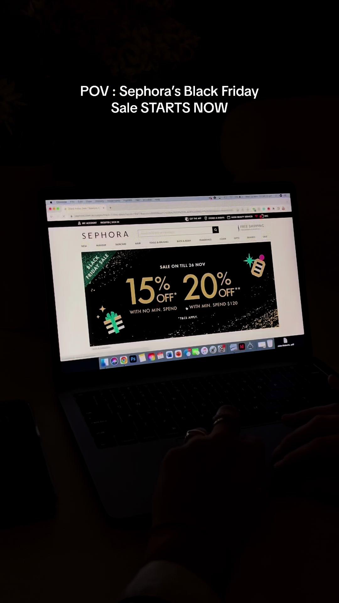 SAVE upto 20% off STOREWIDE!! 🖤 #sephora #sephorablackfriday #sephorablackfridaysale #blackfridayhaul #sephorasale #sephoraaustralia #fy #fyp