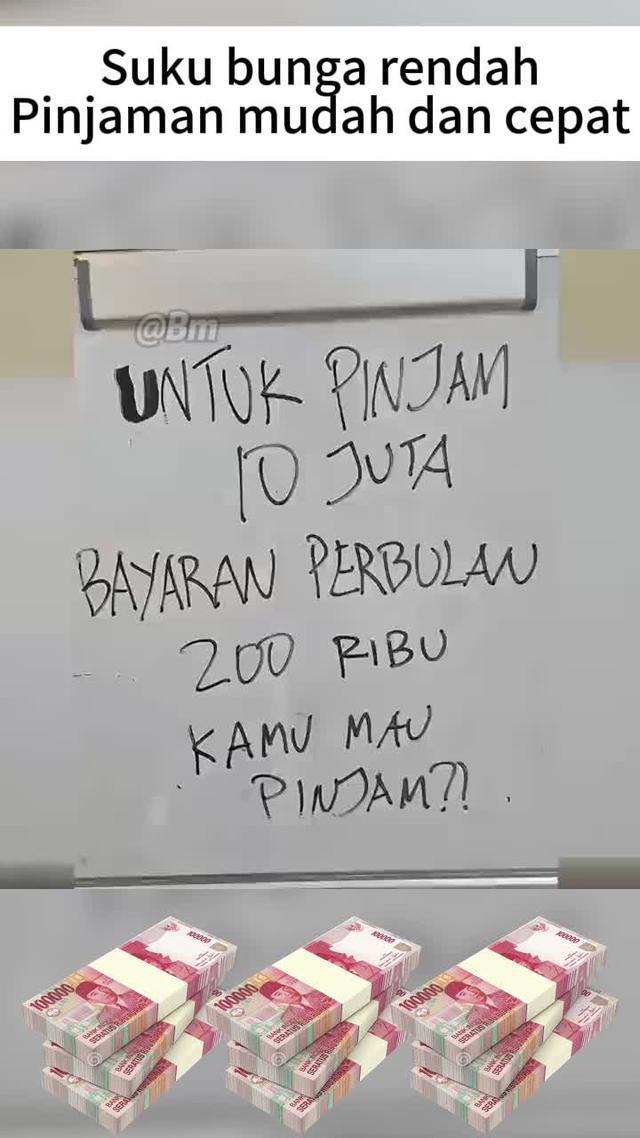 Butuh uang mendesak? Datang ke sini untuk pinjaman mudah