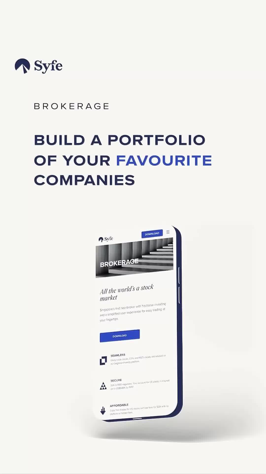 Invest for tomorrow, today.