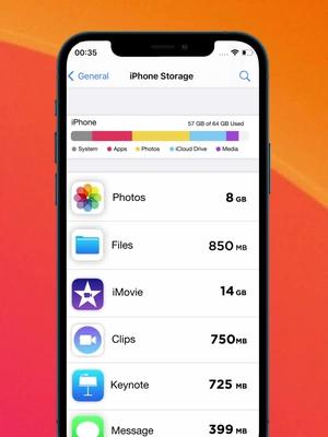 Free up storage in 2 minutes