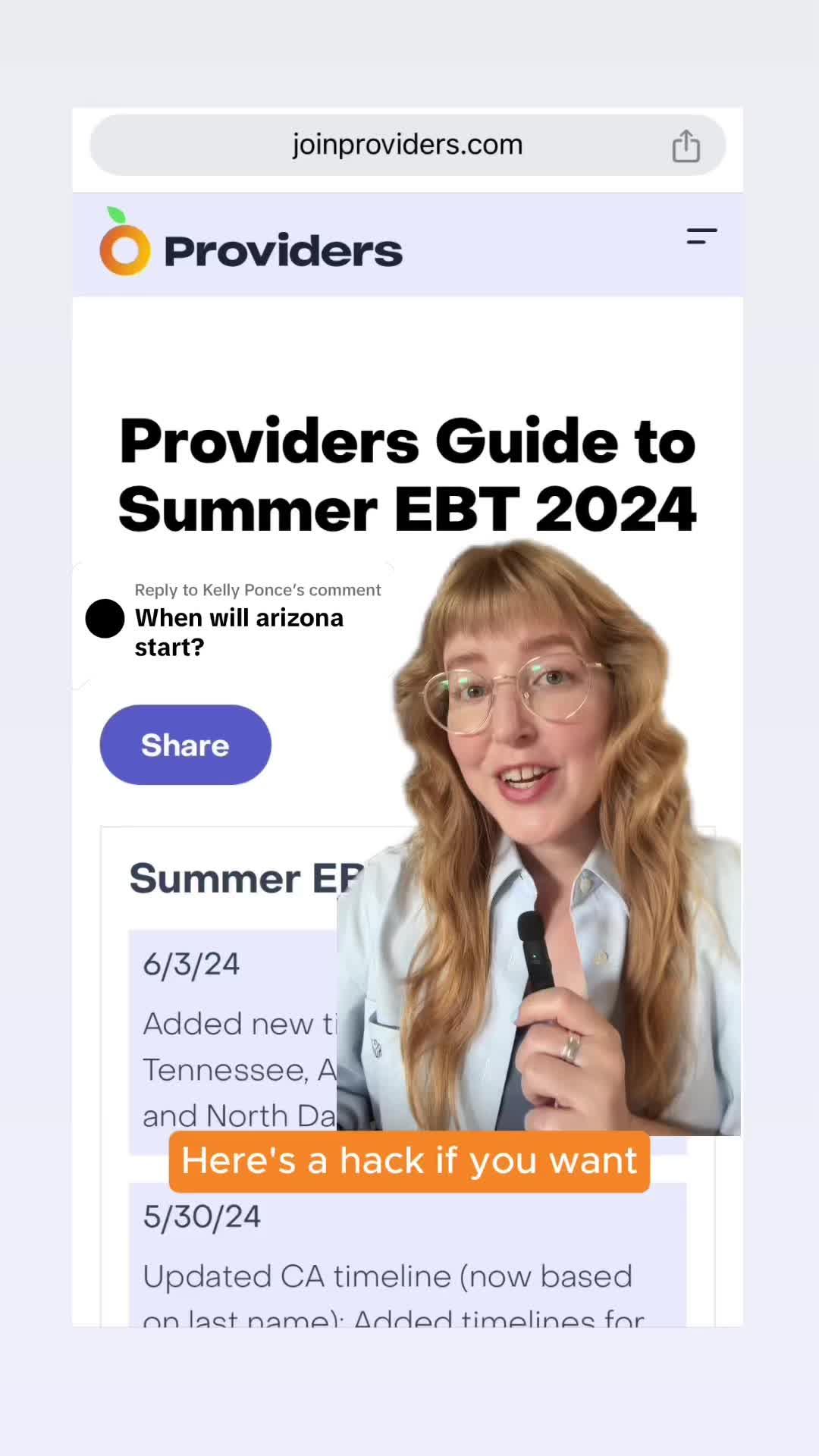 Replying to @Kelly Ponce Find the most up to date info on Summer EBT 2024 at joinproviders.com!  ☀️ Summer EBT deposit and card timeline updates are now available for Arizona, California, Colorado, Louisiana, North Carolina, North Dakota, Nebraska, Tennessee, Connecticut, Kentucky, Washington DC, Maine and Wisconsin. 👉 Tap the link in bio for the latest Summer EBT news from your state. #providersapp #providers #ebt #snap #ebtbenefits #ebtiktok #foodstamps #summerebt #ebtcard #summer2024 #parents #sunbucks #pebt #momsoftiktok #children #savemoney #june