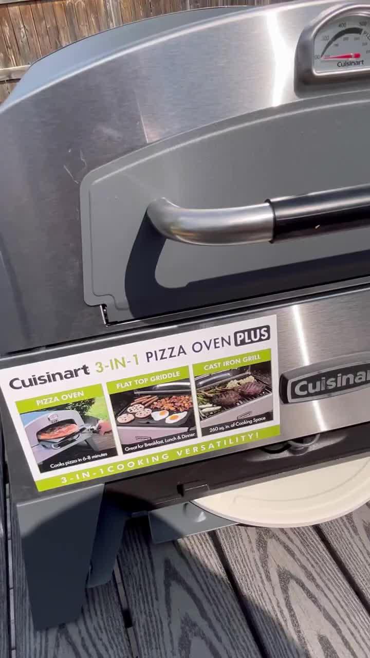 Churrasqueira Gourmet Pizza/grill Forno 3 Em 1 A Gás