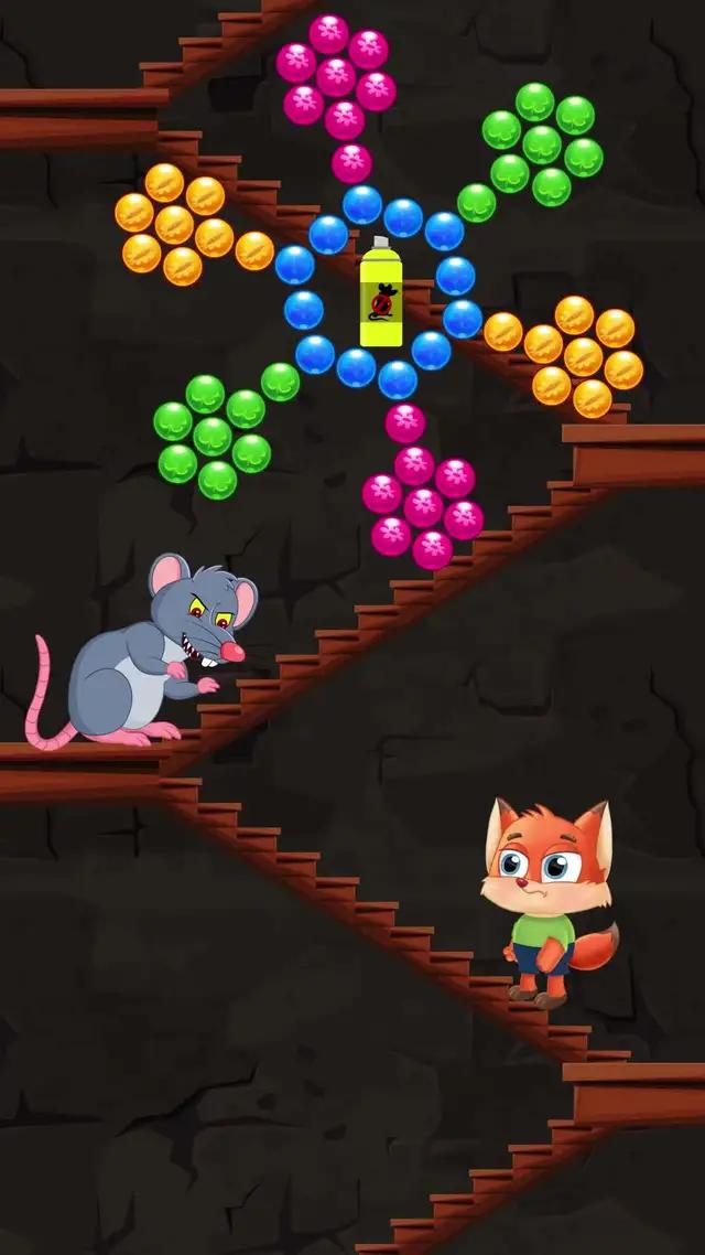 Dispara a todas las burbujas