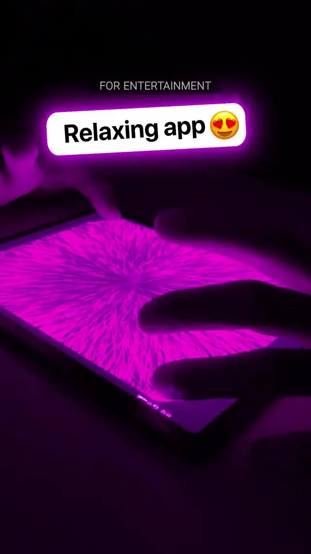 Visual meditation app