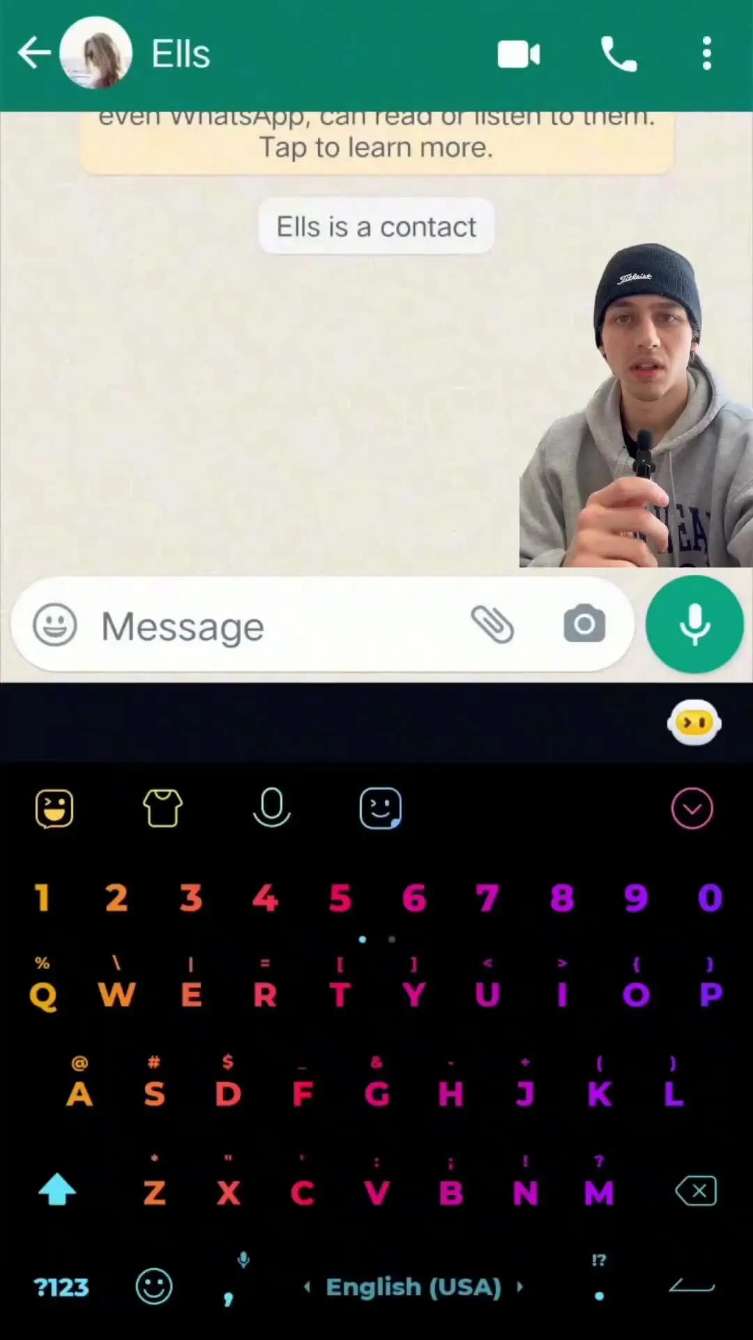 Emoji, special themes, textart... You can choose as you want