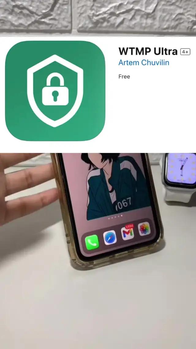 تطبيق لحماية جهاز iOS الخاص بك ومراقبة من لمسه