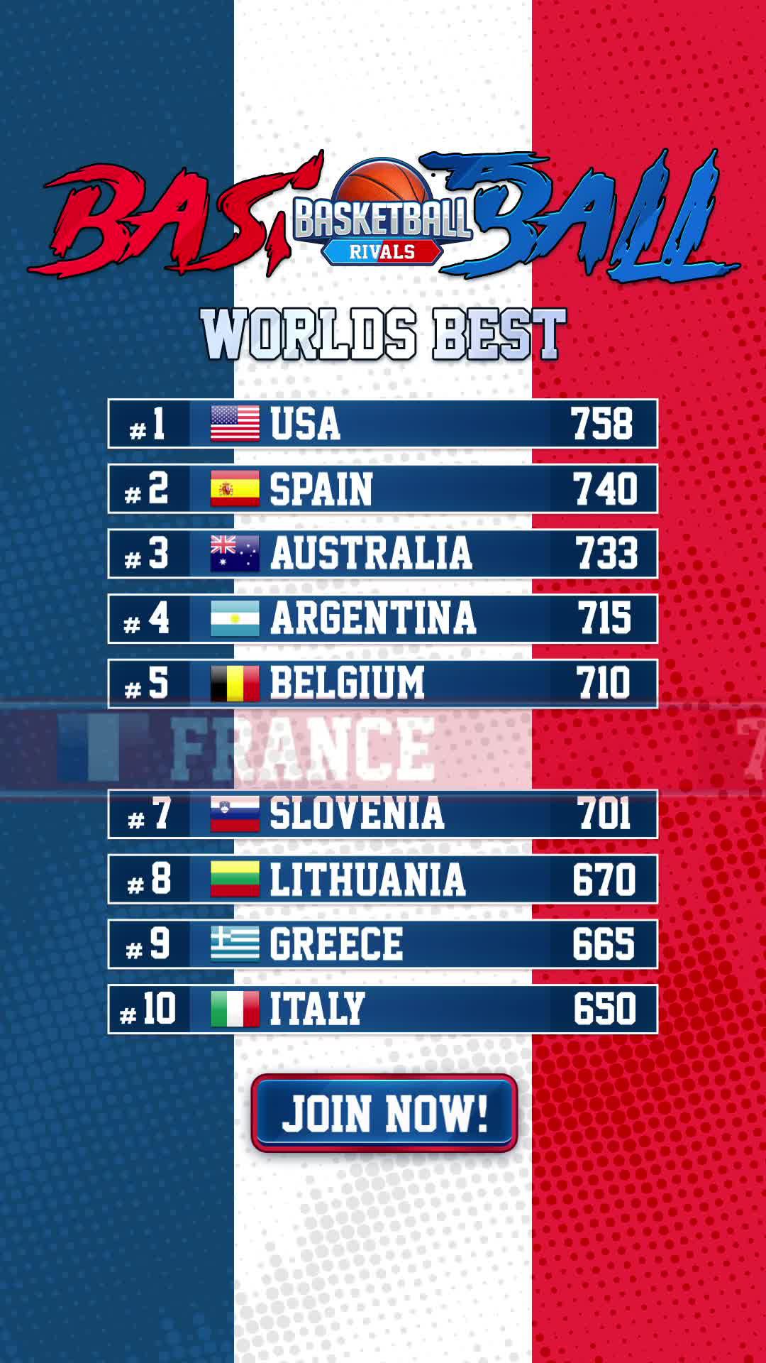 Jouez contre des adversaires réels du globe.