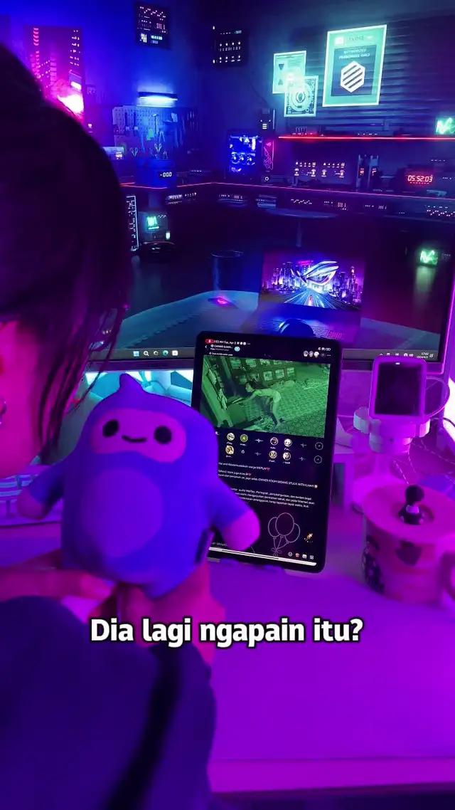 Menonton film memang bisa menghilangkan stres#ramadan #weplay