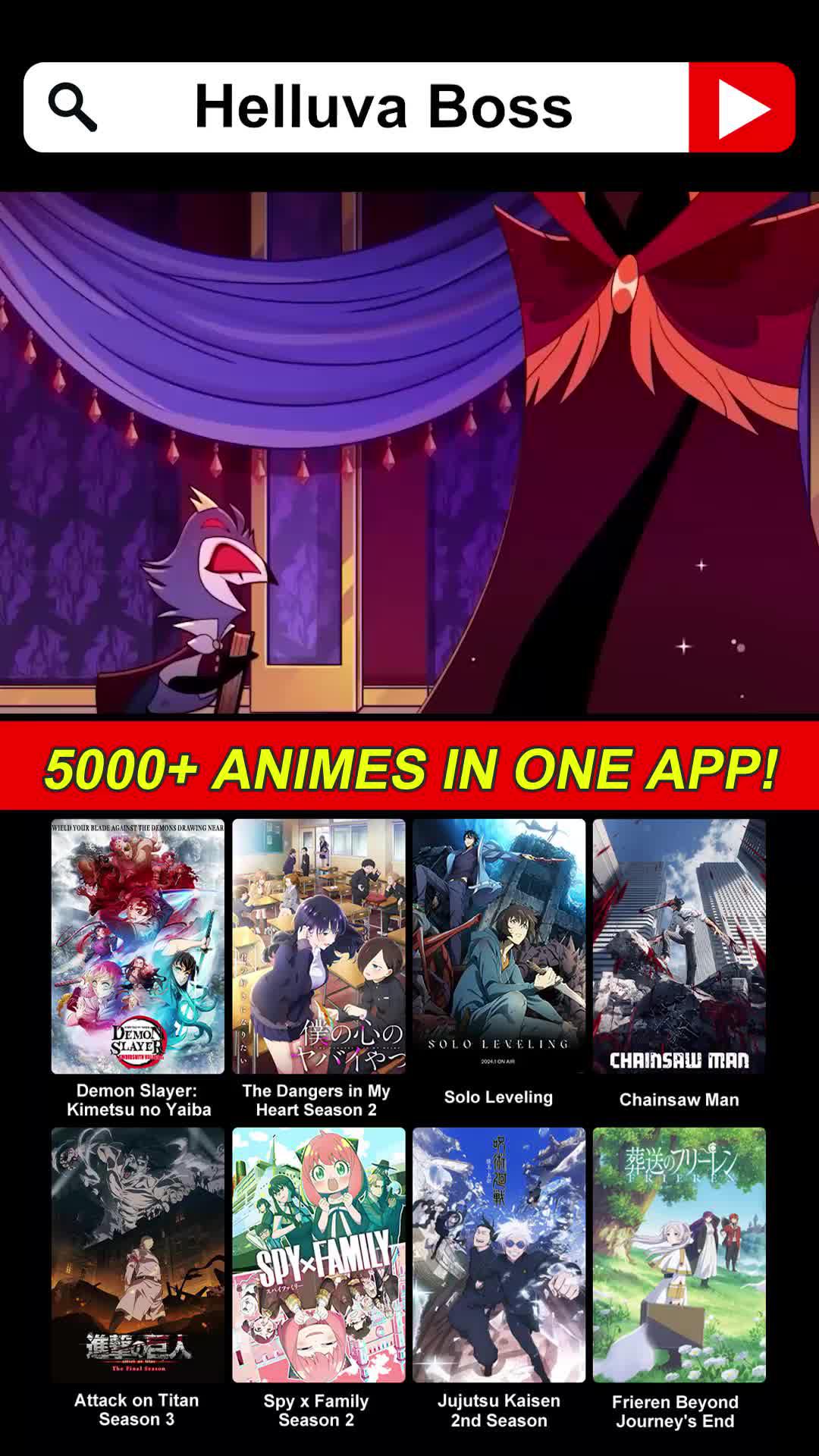 Download to watch the Hot-blooded anime