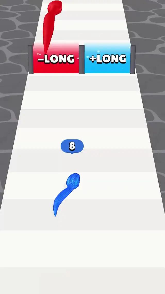 Try to reach the end whole, make the biggest snake