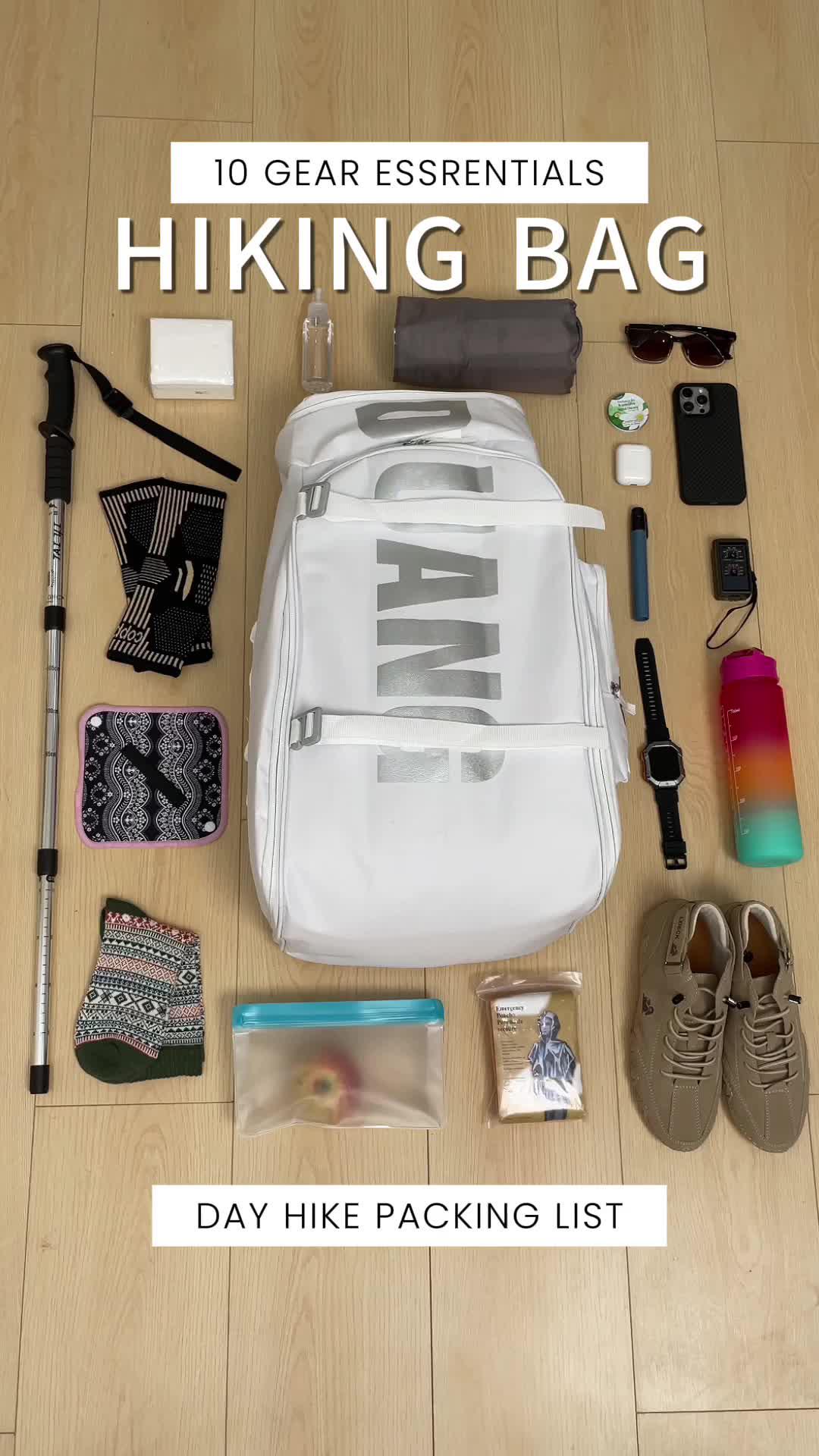 Hit the trails equipped with this top-notch hiking gear – adventure awaits! 🏞️🎒 #TrailBlazers #HikingEssentials #ExploreInStyle #OutdoorAdventures #GearUp