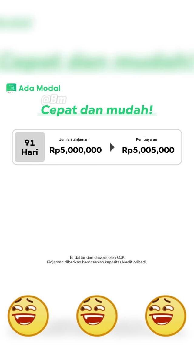 Pinjaman fleksibel dan ringan