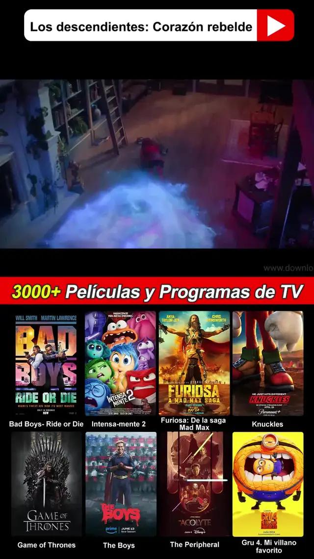 Descarga gratis esta poderosa aplicación de películas