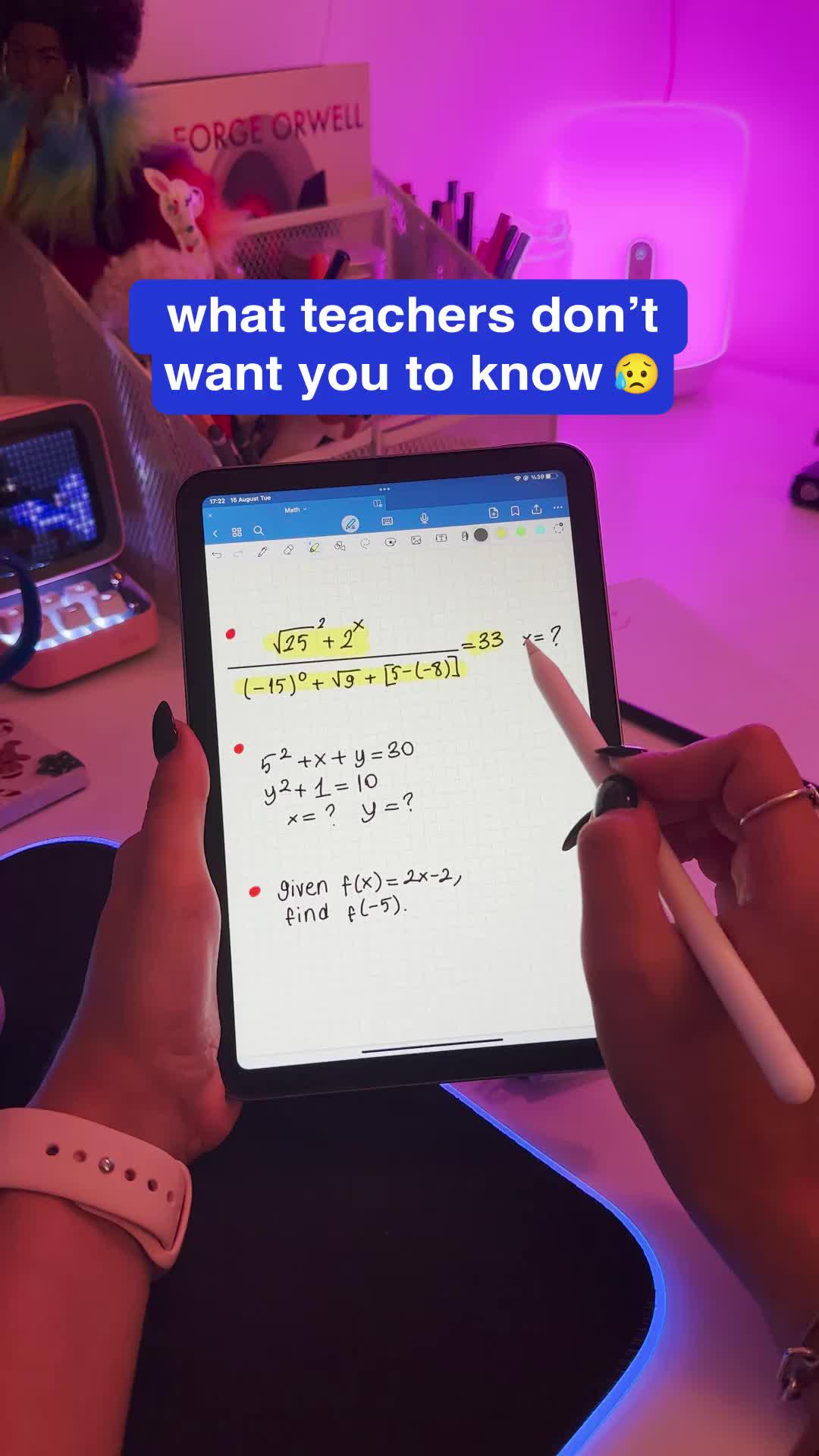 Math got ya down? Math AI lifts you up!