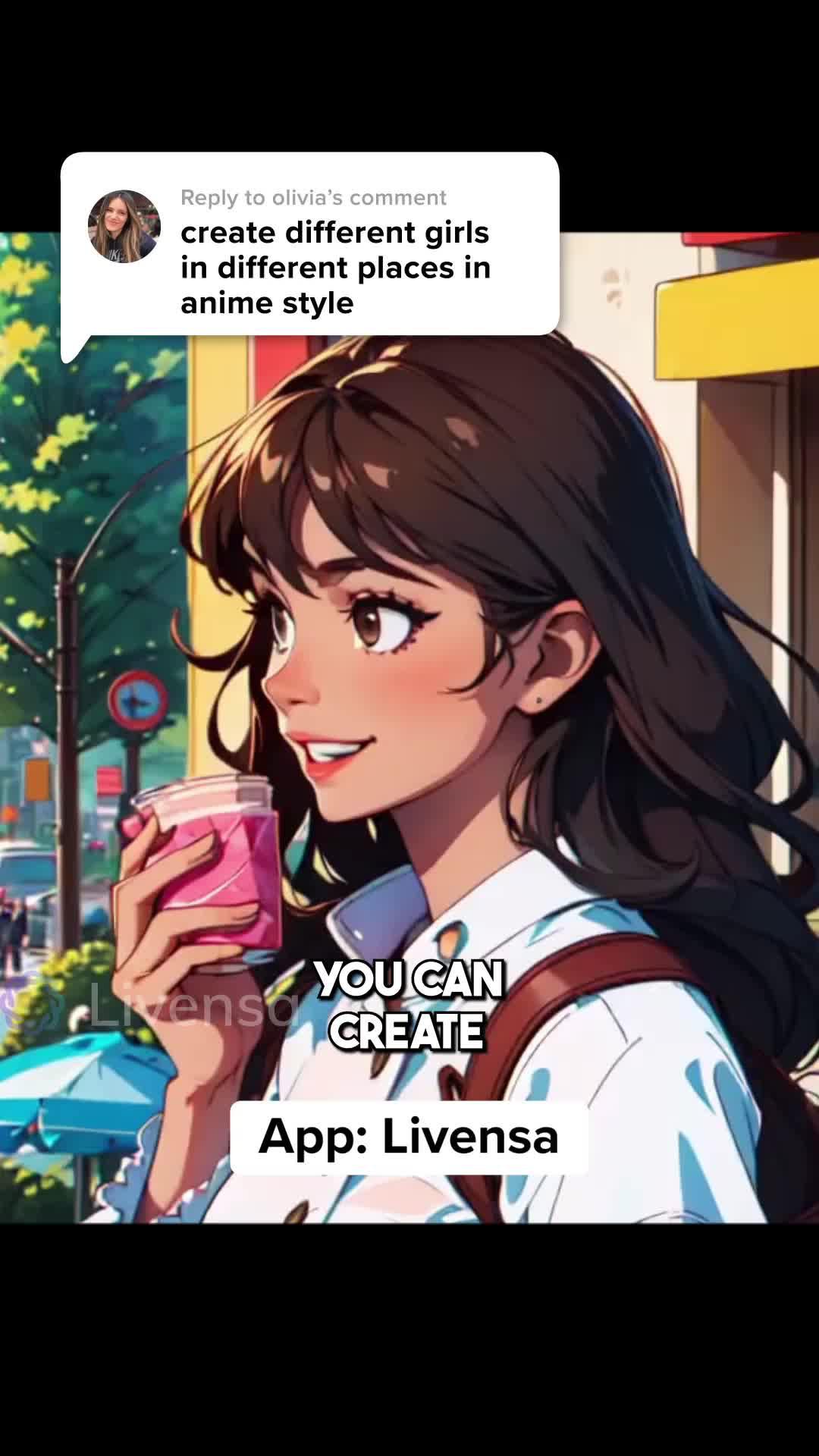 Create Al videos with your own words on mobile