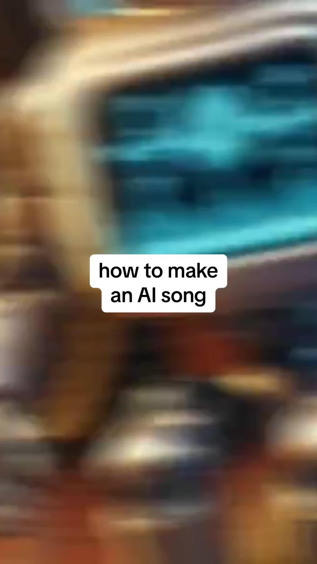 how to make an AI song! #aicover #aicoversongs #howto 