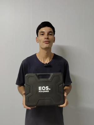 Jogo De Bits E Brocas Eos 110 Peças Titanium Com Maleta