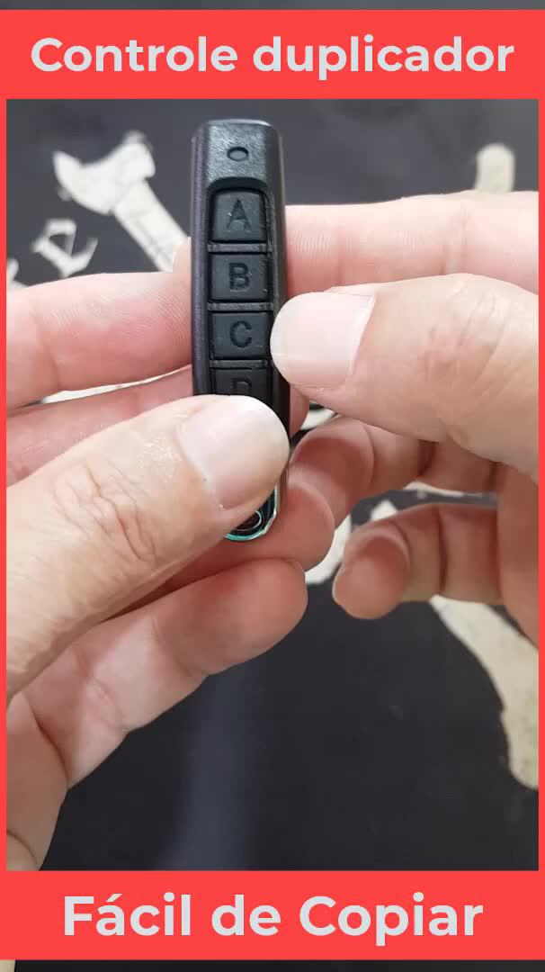 Kit 10 Controle Remoto Portão Alarme Copiador Clone Duplicad