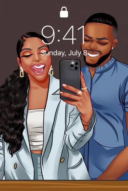 Record couples good cartoon time#cartoon #Loopart #Camera #Moments #Couples