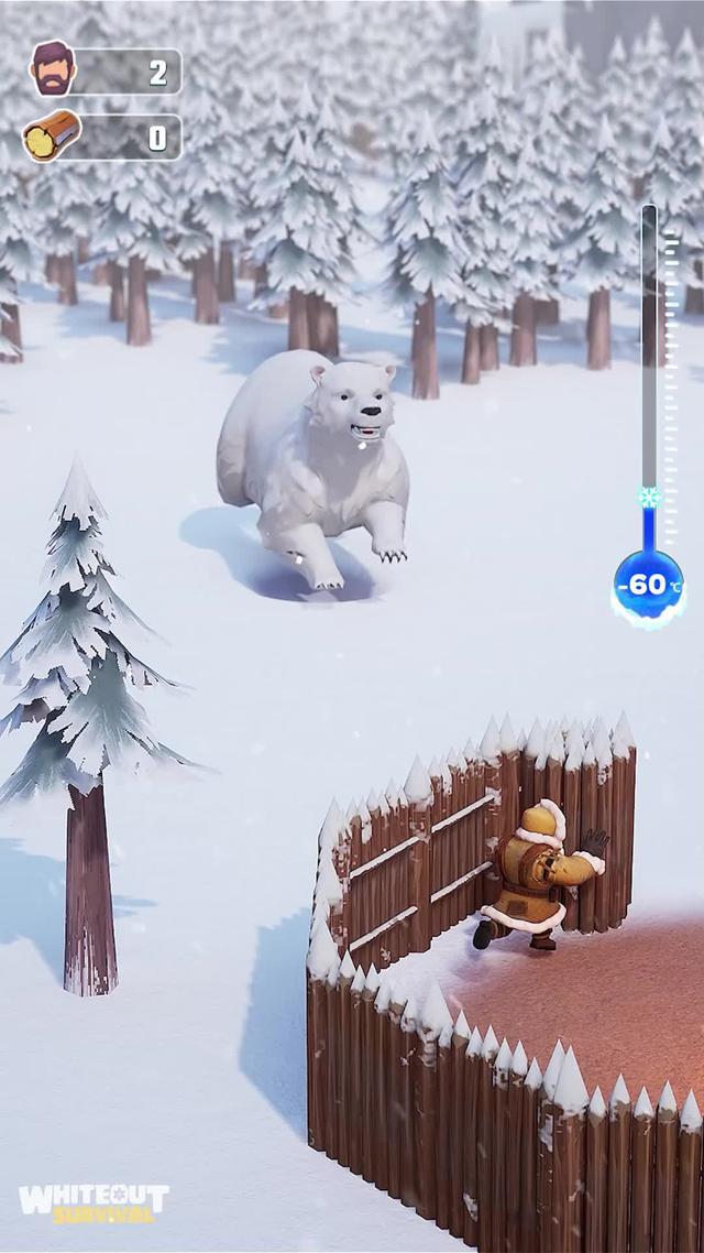 Wie wirst du in dieser von Eis und Schnee bedeckten Welt überleben?