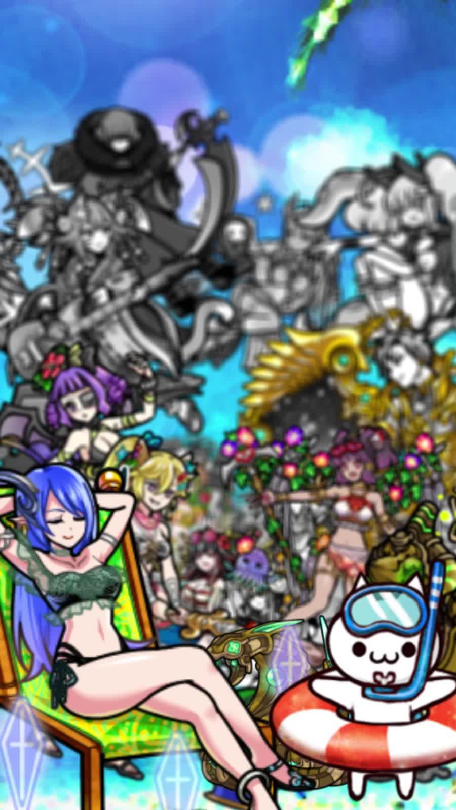 夏が来た。限定ガチャがきた。お手軽で簡単な放置ゲーム