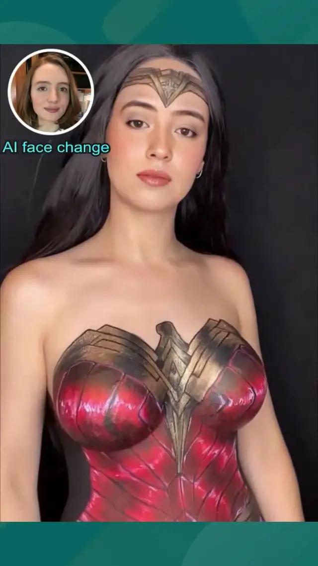 AI face change