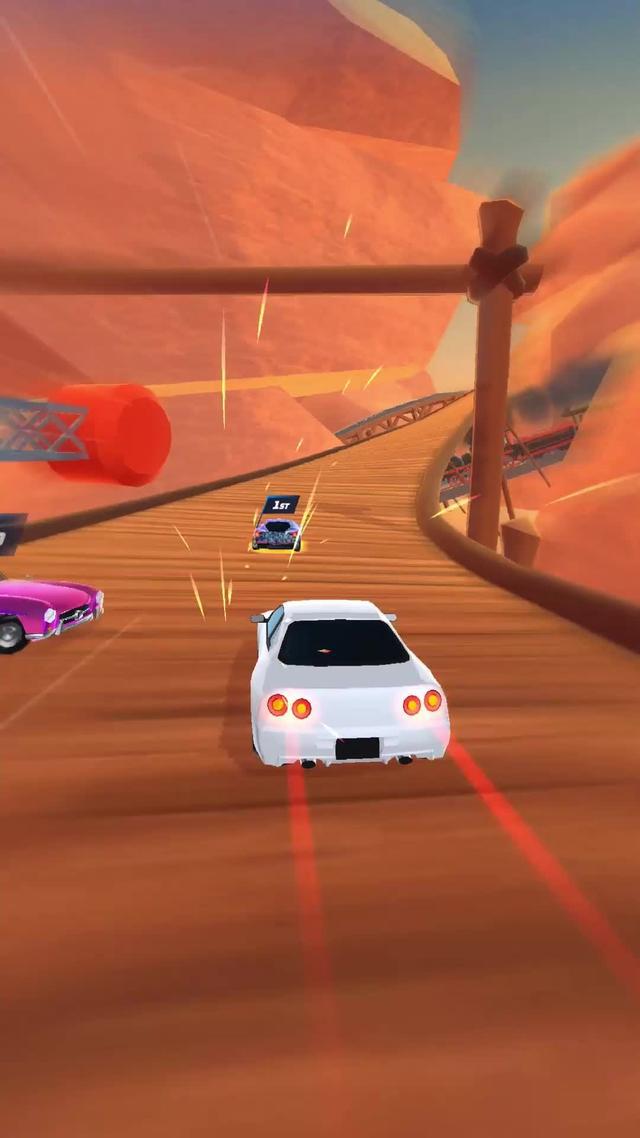 Race without brakes!