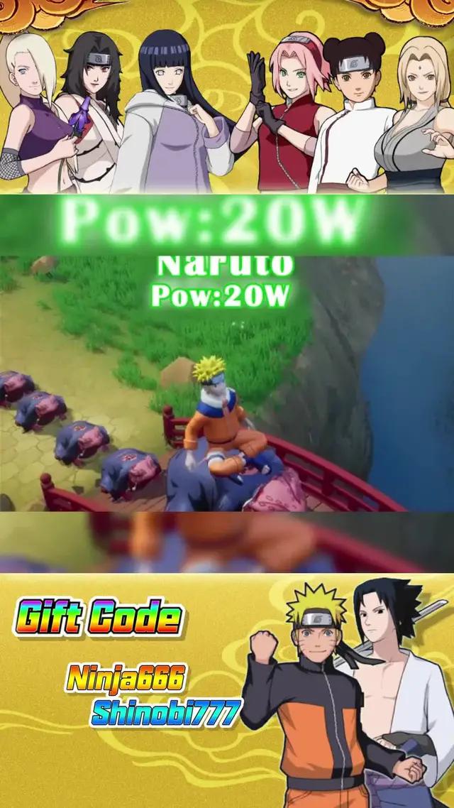 Naruto gift code get your 100 free summons!