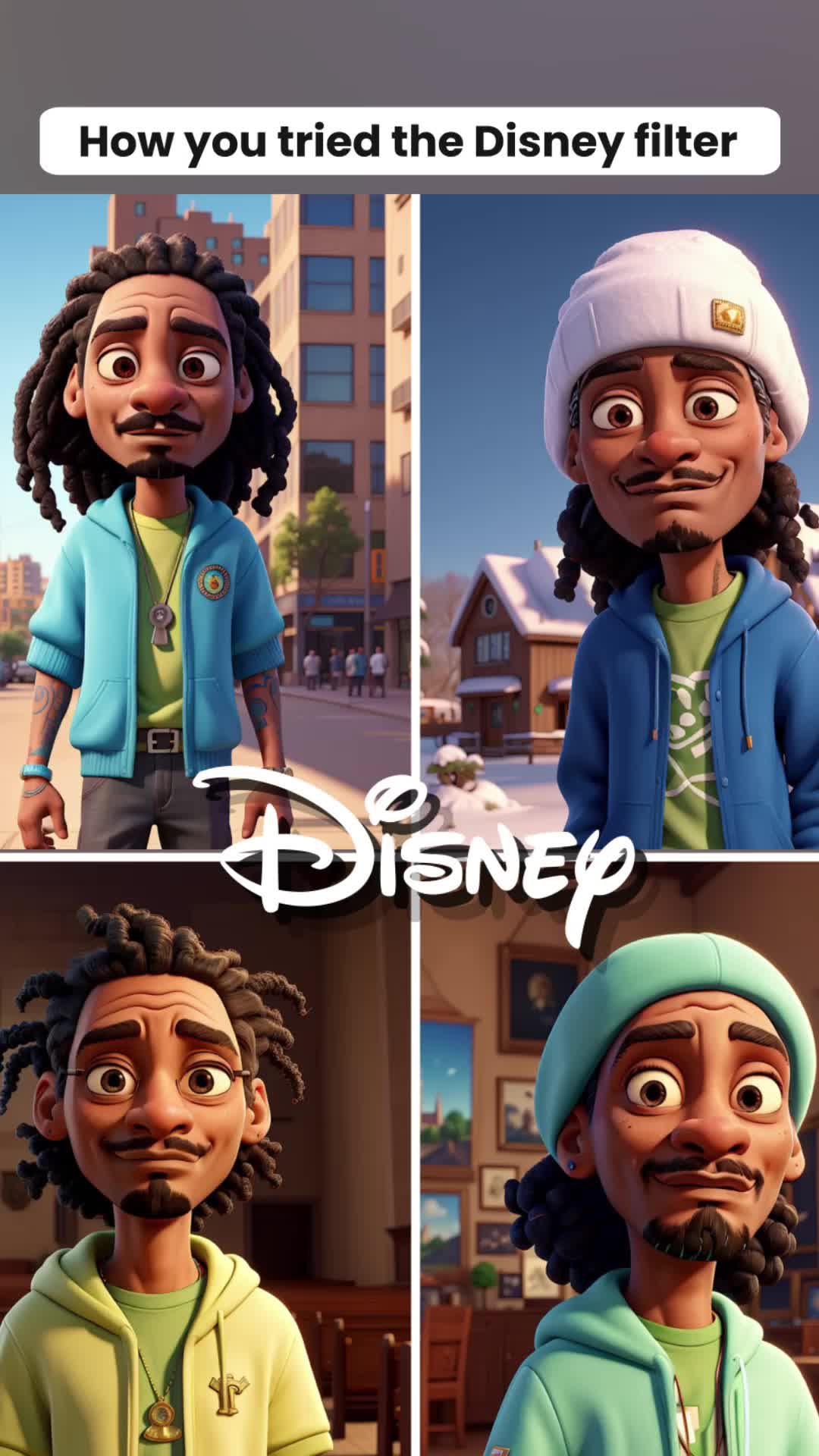 Become your own Disney character! Create a unique look and join the magical world.