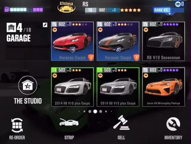 CSR2 Tips & Tricks: Garage #CSR2 #CSR #Showdown #CSRRACING #Viper #dodgeviper #ACR #Supersportscar