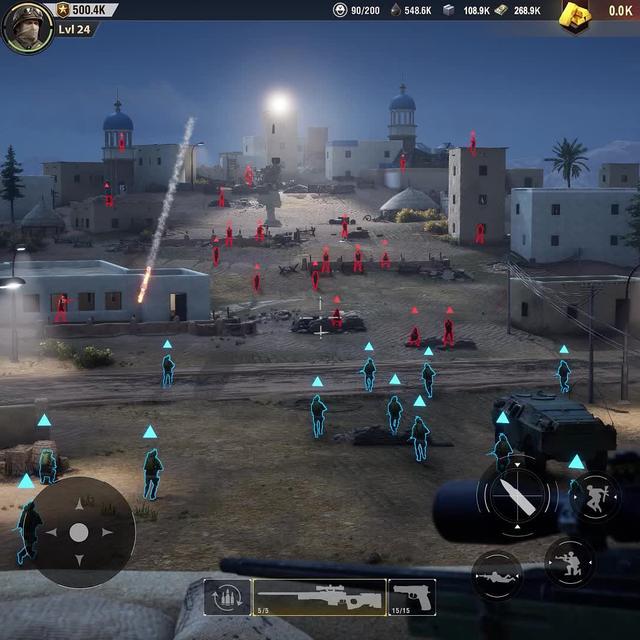 Aim your rifle.  Be the savior of the battlefield!