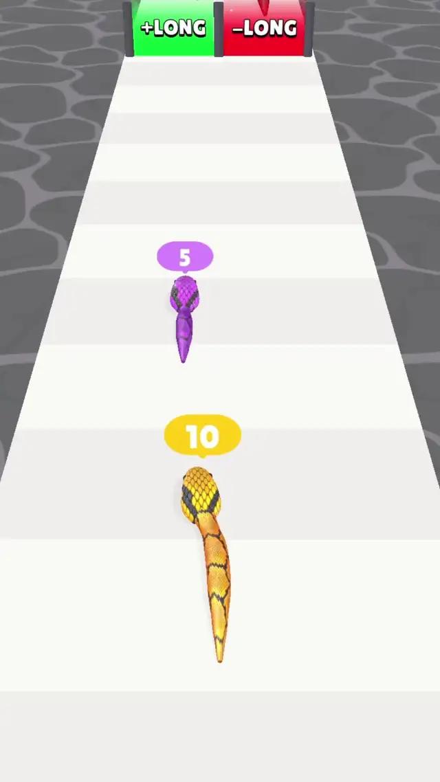 Make the biggest snake