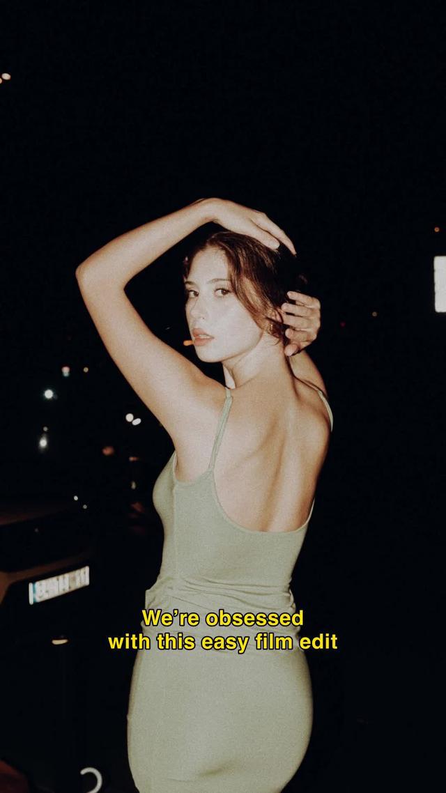 Professional presets in the Uplens app